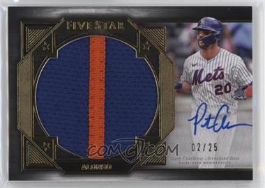 2022 Topps Five Star - Five Star Autographed Jumbo Prime Relics #FSJP-PA - Pete Alonso /25