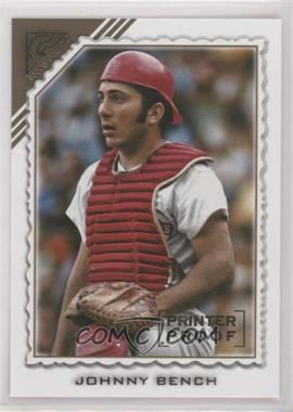 2022 Topps Gallery - [Base] - Printer Proof #143 - Johnny Bench