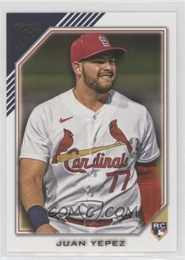 2022 Topps Gallery - [Base] #156 - Juan Yepez