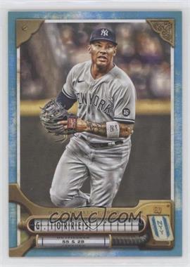 2022 Topps Gypsy Queen - [Base] - Blue #170 - Gleyber Torres /150