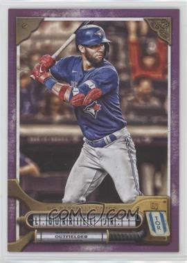 2022 Topps Gypsy Queen - [Base] - Mauve #300 - Lourdes Gurriel Jr. /75