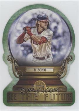 2022 Topps Gypsy Queen - Crystal Gazing Die-Cuts - Aqua Foil #CG-8 - Alec Bohm /99