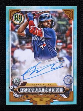2022 Topps Gypsy Queen - Gypsy Queen Autographs - Blue #GQA-VGJ - Vladimir Guerrero Jr. /99 - Courtesy of COMC.com