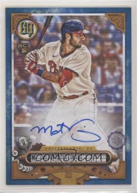 2022 Topps Gypsy Queen - Gypsy Queen Autographs - Indigo #GQA-MV - Matt Vierling /150