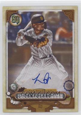 2022 Topps Gypsy Queen - Gypsy Queen Autographs - Missing Black Plate #GQA-LC - Luis Campusano /25