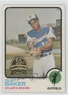 2022 Topps Heritage - 1973 Topps 50th Anniversary Stamped Buybacks #215 - Dusty Baker