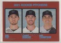 Rookie Pitchers - Zach Pop, Anthony Bender, Zach Thompson #/573