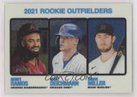 Rookie Outfielders - Henry Ramos, Greg Deichmann, Brian Miller #/999