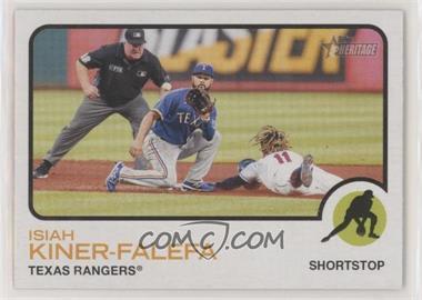 2022 Topps Heritage - [Base] #153 - Isiah Kiner-Falefa