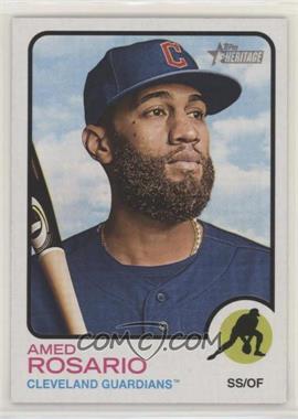 2022 Topps Heritage - [Base] #172 - Amed Rosario