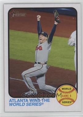 2022 Topps Heritage - [Base] #210 - Freddie Freeman