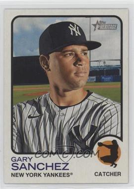 2022 Topps Heritage - [Base] #258 - Gary Sanchez