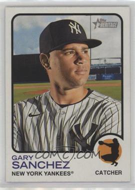 2022 Topps Heritage - [Base] #258 - Gary Sanchez