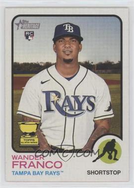 2022 Topps Heritage - [Base] #347.1 - Wander Franco