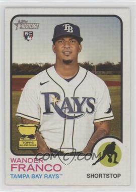 2022 Topps Heritage - [Base] #347.1 - Wander Franco