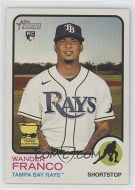 2022 Topps Heritage - [Base] #347.1 - Wander Franco