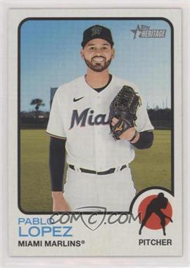 2022 Topps Heritage - [Base] #467 - High Number SP - Pablo Lopez