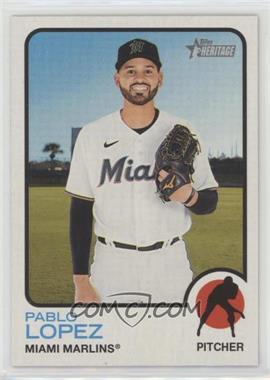 2022 Topps Heritage - [Base] #467 - High Number SP - Pablo Lopez