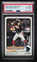 High Number SP - Christian Arroyo [PSA 10 GEM MT]