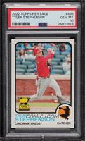 High Number SP - Tyler Stephenson [PSA 10 GEM MT]