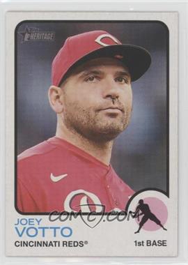 2022 Topps Heritage - [Base] #52.1 - Joey Votto