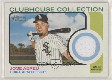 2022 Topps Heritage - Clubhouse Collection Relics #CC-JA - Jose Abreu