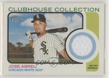 2022 Topps Heritage - Clubhouse Collection Relics #CC-JA - Jose Abreu