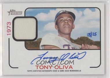 2022 Topps Heritage - Flashbacks Autograph Relics #FAR-TO - Tony Oliva /25