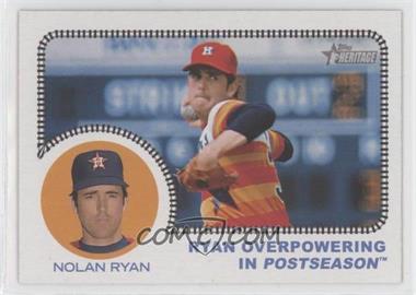 2022 Topps Heritage High Number - All Aboard! #AA-8 - Nolan Ryan