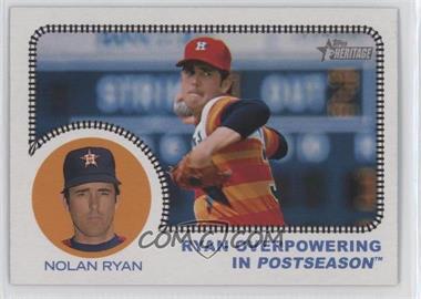 2022 Topps Heritage High Number - All Aboard! #AA-8 - Nolan Ryan