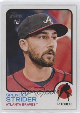 2022 Topps Heritage High Number - [Base] #521 - Spencer Strider