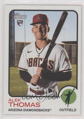 2022 Topps Heritage High Number - [Base] #597.1 - Alek Thomas