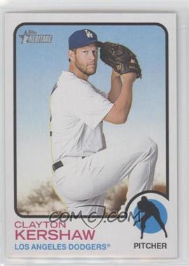 2022 Topps Heritage High Number - [Base] #725.1 - SP - High Number - Clayton Kershaw