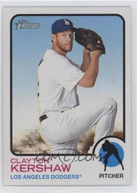 2022 Topps Heritage High Number - [Base] #725.1 - SP - High Number - Clayton Kershaw