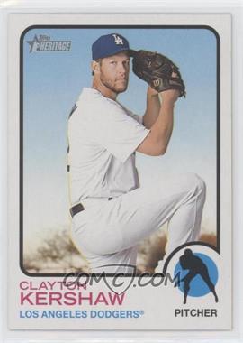 2022 Topps Heritage High Number - [Base] #725.1 - SP - High Number - Clayton Kershaw