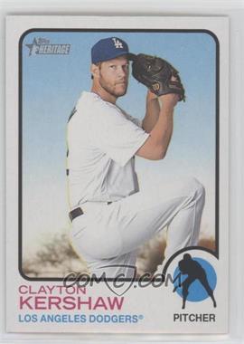 2022 Topps Heritage High Number - [Base] #725.1 - SP - High Number - Clayton Kershaw