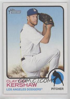 2022 Topps Heritage High Number - [Base] #725.1 - SP - High Number - Clayton Kershaw