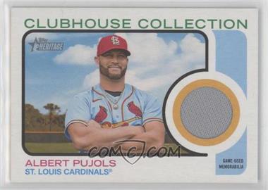 2022 Topps Heritage High Number - Clubhouse Collection Relics #CCR-AP - Albert Pujols