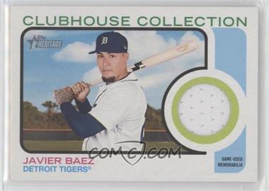 2022 Topps Heritage High Number - Clubhouse Collection Relics #CCR-JB - Javier Baez