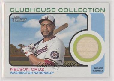 2022 Topps Heritage High Number - Clubhouse Collection Relics #CCR-NC - Nelson Cruz