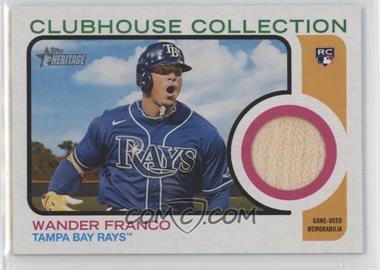 2022 Topps Heritage High Number - Clubhouse Collection Relics #CCR-WF - Wander Franco