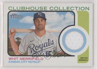 2022 Topps Heritage High Number - Clubhouse Collection Relics #CCR-WM - Whit Merrifield