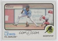 Ian Lewis #/25