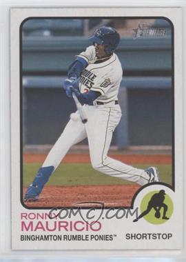 2022 Topps Heritage Minor League Edition - [Base] #115 - Ronny Mauricio