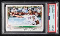 SP - Variation - CJ Abrams (Red/Yellow Candy Cane Sleeve) [PSA 10 GEM…