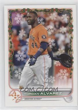 2022 Topps Holiday - Mega Box [Base] #HW183 - Yordan Alvarez