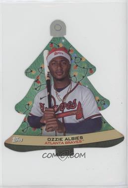 2022 Topps Holiday - Mega Box Oversized Ornaments Die-Cuts #WHO-OA - Ozzie Albies