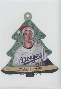 2022 Topps Holiday - Mega Box Oversized Ornaments Die-Cuts #WHO-WB - Walker Buehler [EX to NM]