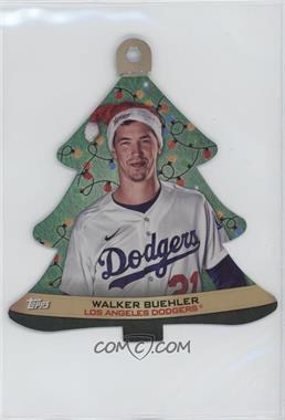 2022 Topps Holiday - Mega Box Oversized Ornaments Die-Cuts #WHO-WB - Walker Buehler [EX to NM]