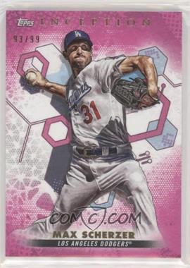 2022 Topps Inception - [Base] - Magenta #84 - Max Scherzer /99